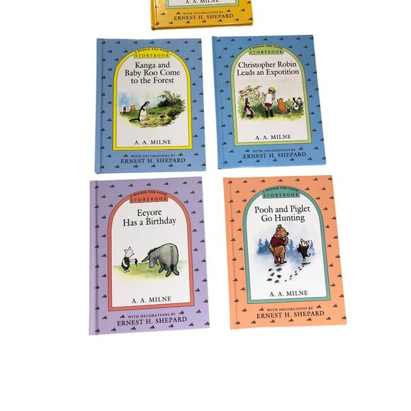 A. A. Milne "A Winnie-The-Pooh Storybook" Collection Hardcover Lot of 5 Books - Picture 3 of 11